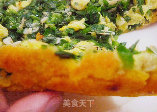 玉米面韭菜糊饼的做法