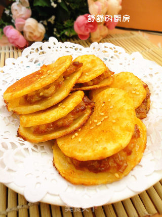 新奥尔良料烤土豆小肉饼的做法