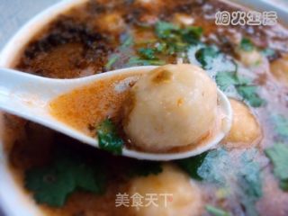 超下饭的芋丸酸菜汤的做法