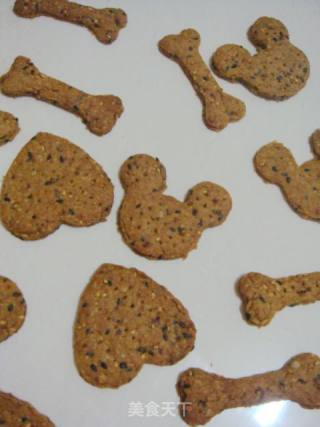 芝麻全麦消化饼的做法