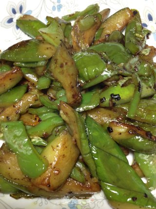 青椒炒青茄的做法