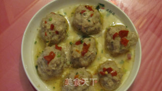 清蒸狮子头的做法
