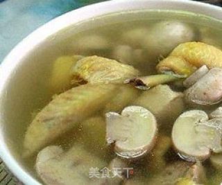 凤菇清炖鸡汤的做法