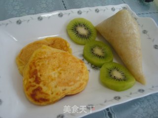 爱心玉米饼的做法