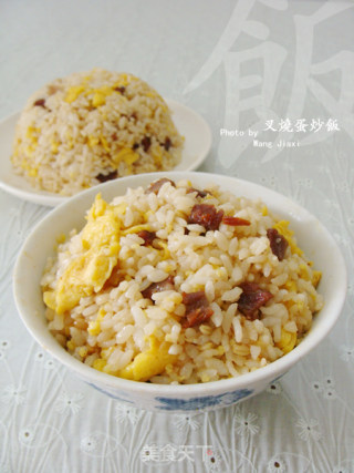 叉烧蛋炒饭的做法