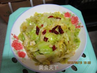简易手撕包菜的做法