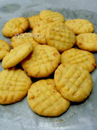 糖渍橙皮饼干的做法