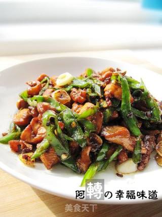 杭椒鸡丁小炒的做法
