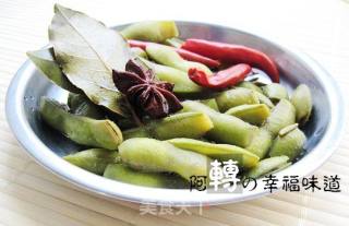 茶香毛豆的做法