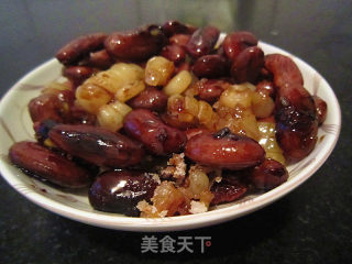 拔丝豆的做法