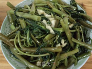 蒜香空心菜的做法