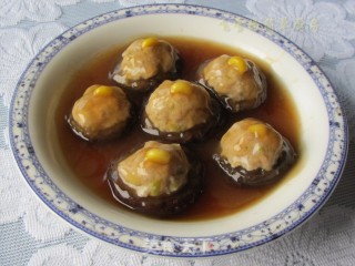 香菇鲜肉盏的做法