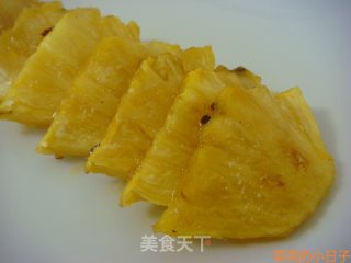 酒香烤菠萝的做法