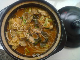 韩式泡菜锅的做法