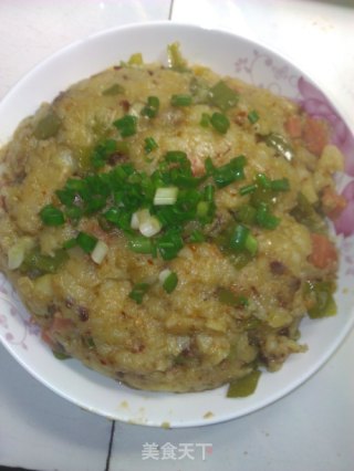 家常青椒土豆泥的做法