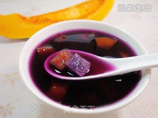 很好喝的紫薯南瓜糖水