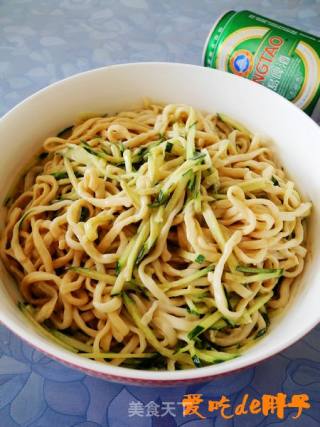 麻汁凉面的做法