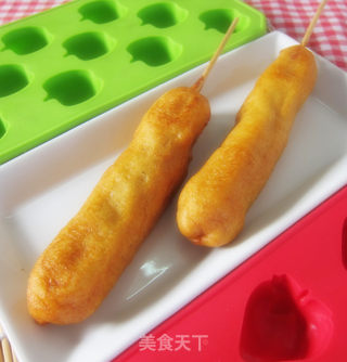 小朋友的玩意儿【竹签玉米热狗】的做法