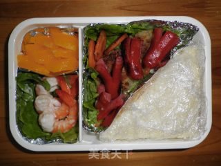 鸡蛋火腿三明治的做法