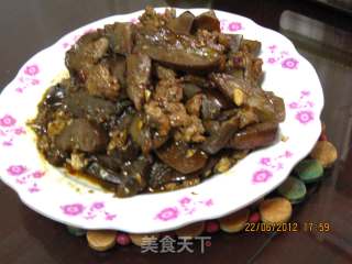 酱爆茄子的做法