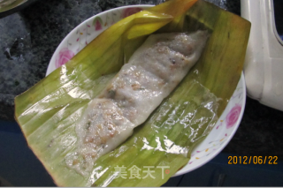 凭祥特色芭蕉叶包糍粑 俺家口味 大头菜馅的做法