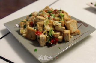 香煎老豆腐的做法