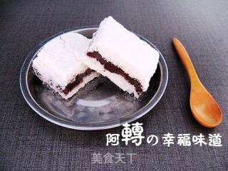 豆沙松糕的做法