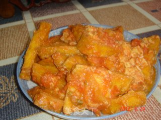 西红柿酿豆腐的做法