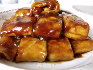 豆皮肉卷的做法