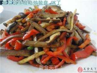 简单好做好吃的下饭菜-红椒香干