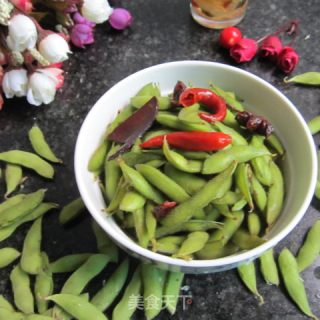 五香毛豆的做法