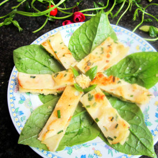 韭菜煎饼的做法