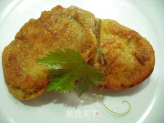 炸茄盒的做法