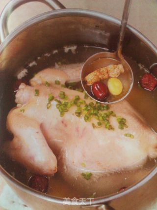 正宗韩国人参鸡汤的做法