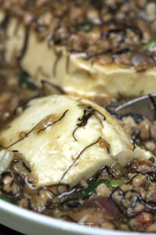 肉末扒豆腐的做法