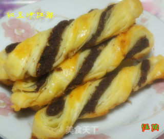 红豆沙扭酥的做法