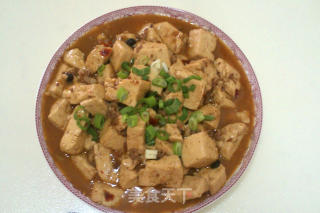 麻婆豆腐的做法