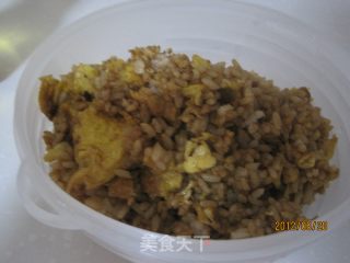香而不油腻的酱油炒饭