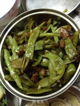 原味干煸豆角的做法