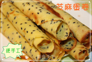 手工脆蛋卷的做法