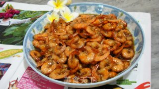 住家蜜汁虾....的做法