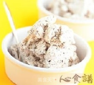 黑芝麻冰淇淋