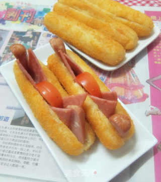 【庙口营养三明治】的做法