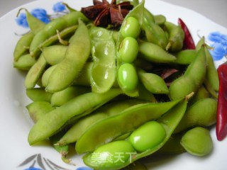 五香毛豆的做法