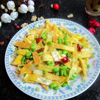 毛豆炒蛋-----家常简单营养美食的做法