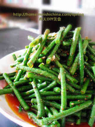 夏日消暑凉菜——红油豇豆