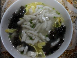 宝宝的营养美食------眉毛鱼圆的做法