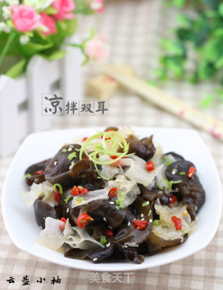 凉拌双耳的做法