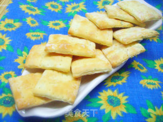 香葱饼干的做法