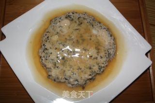 百合木耳蒸肉饼的做法